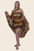 Puruma (Lift Up) Silk Kaftan