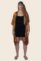 Koyiyoong (Campsite) Silk Kaftan