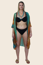Kamari "Northward" Silk Kaftan